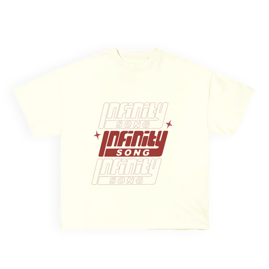 Multi Logo Tee - Cream